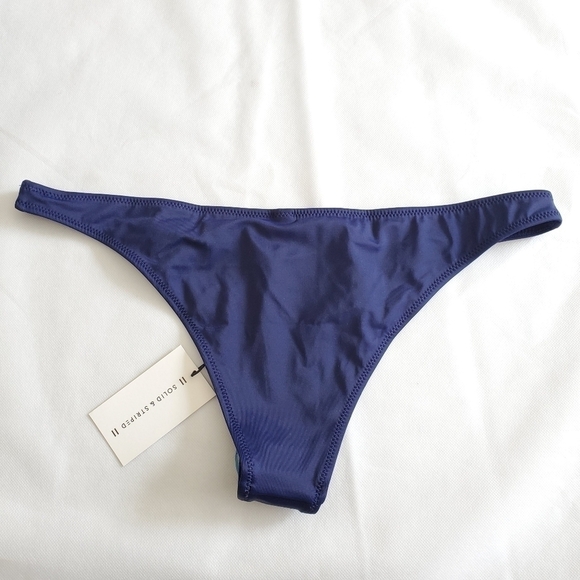 NWT Solid & Striped The Rachel Navy Bikini Bottom - Picture 8 of 10